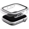 Uniq Voute Apple Watch 11 / Watch 10 46mm műanyag tok, kijelzővédő felülettel, ezüst