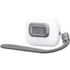 Spigen Lock Fit "M" Apple Airpods Pro /  Airpods Pro 2 fülhallgató tokhoz biztonsági zár, kézpánttal, szürke