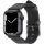Spigen Retro Fit Apple Watch Ultra 4 / 3 / 2 / 1 49mm 10 46mm / 9 / 8 / 7 45mm / SE (2 / 1) / 6 / 5 / 4 44mm / 3 / 2 / 1 42mm műbőr szíj, fekete