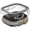 Uniq Voute Apple Watch Ultra 4 / 3 / 2 / 1 49mm műanyag tok, kijelzővédő felülettel, átlátszó