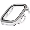 Uniq Voute Apple Watch Ultra 4 / 3 / 2 / 1 49mm műanyag tok, kijelzővédő felülettel, átlátszó