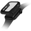 Uniq Nautic Apple Watch 11 / Watch 10 42mm műanyag tok, IP68 por-és cseppálló, kijelzővédő felülettel, fekete