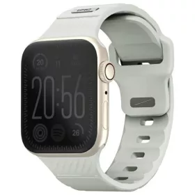  Uniq Stride KFM Apple Watch 1/2/3/4/5/6/7/8/9/10/11/SE/SE2/SE3 (40/41/42mm) gumis szilikon szíj, szürke