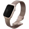 Uniq Dante Pro Apple Watch 44/45/46/49mm rozsdamentes acél szíj, rozéarany