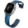 Uniq Stride De Rubber Apple Watch 44/45/46/49mm gumis szilikon szíj, kék
