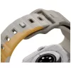 Uniq Stride De Rubber Apple Watch 44/45/46/49mm gumis szilikon szíj, bézs-sárga