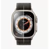 Uniq Optix Duo Pro Apple Watch Ultra 4 / 3 / 2 / 1 49mm Anti-reflecting tempered kijelzővédő fólia, ezüst