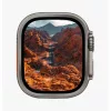 Uniq Optix Duo Pro Apple Watch Ultra 4 / 3 / 2 / 1 49mm Anti-reflecting tempered kijelzővédő fólia, ezüst