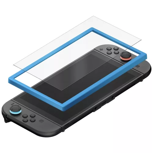 Uniq Optix Clear Nintendo Switch 2 Tempered Glass kijelzővédő fólia, átlátszó