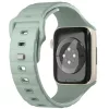 Uniq Stride De Rubber Apple Watch 42/41/40mm gumis szilikon szíj, zöld