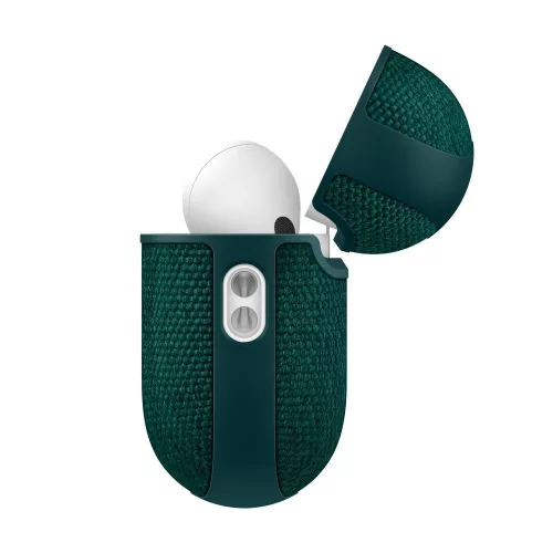 Spigen Urban Fit Apple AirPods Pro 3 tok karabinerrel, Midnight Green, zöld
