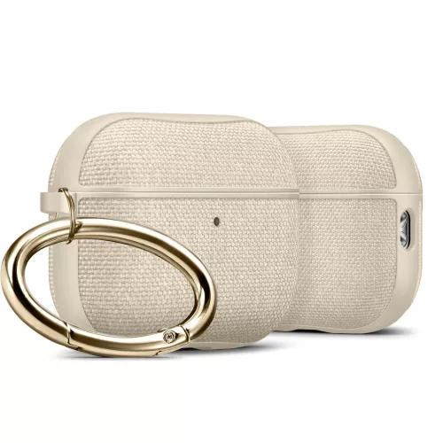 Spigen Urban Fit Apple AirPods Pro 3 tok karabinerrel, Dune Beige, bézs