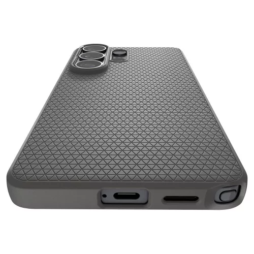 Spigen Liquid Air Samsung Galaxy S26 Ultra tok, Marble Grey, szürke