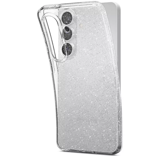 Spigen Liquid Crystal Glitter Samsung Galaxy S26 tok, Crystal Quartz, átlátszó