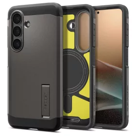   Spigen Tough Armor MagFit Samsung Galaxy S26 tok, MagSafe, Gunmetal, szürke