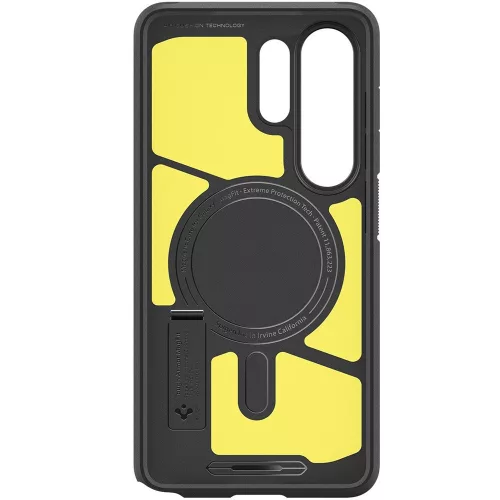 Spigen Tough Armor MagFit Samsung Galaxy S26 Ultra tok, MagSafe, Black, fekete