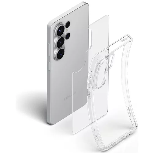 Spigen Ultra Hybrid Samsung Galaxy S26 Ultra tok, Crystal Clear, átlátszó