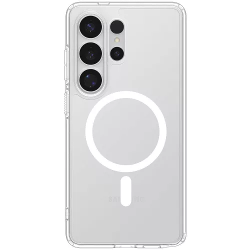 Spigen Ultra Hybrid MagFit Samsung Galaxy S26 Ultra tok, Clear White, átlátszó-fehér