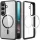 Spigen Ultra Hybrid MagFit Samsung Galaxy S26 Plus tok, Matte Black, átlátszó-fekete