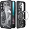 Spigen Ultra Hybrid MagFit Samsung Galaxy S26 Plus tok, MagSafe, Zero One, átlátszó-fekete