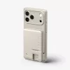 Spigen Classic LS MagFit kártyatartó, MagSafe, bézs