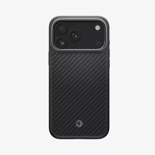 Spigen Enzo Aramid T MagFit Apple iPhone 17 Pro tok, MagSafe, Black, fekete