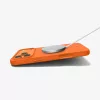 Spigen Silicone Fit MagFit Apple iPhone 17 Pro tok, MagSafe, Cosmic Orange, narancs