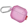 Skinarma Mecha CE AirPods 4 tok karabinerrel, Fuchsia, rózsaszín