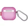 Skinarma Mecha CE AirPods 4 tok karabinerrel, Fuchsia, rózsaszín