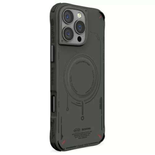 Skinarma Mecha Apple iPhone 16 Pro Max mágneses tok, fekete