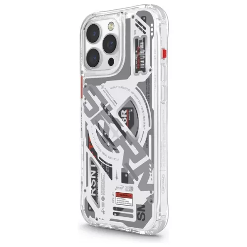 Skinarma Ekho Apple iPhone 16 Pro mágneses tok, fehér