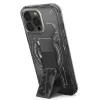 Skinarma Helio Apple iPhone 16 Pro mágneses tok kitámasztóval, fekete