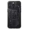 Skinarma Helio Apple iPhone 16 Pro mágneses tok kitámasztóval, fekete