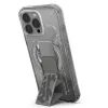 Skinarma Helio Apple iPhone 16 Pro mágneses tok kitámasztóval, ezüst