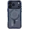 Skinarma Magma Apple iPhone 17 Pro mágneses tok, Magsafe kompatibilis, kék