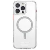 Skinarma Saido Apple iPhone 16 Pro Max mágneses tok, Magsafe kompatibilis, átlátszó