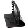 Tactical Xproof Samsung Galaxy S26 Plus flip/oldalra nyíló tok, fekete