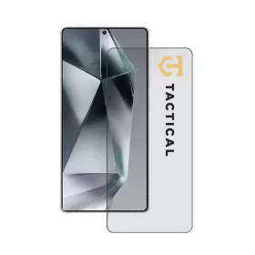   Tactical Glass Shield Privacy Stealth 5D Samsung Galaxy S26 Ultra kijelzővédő üvegfólia, fekete (betekintés gátló)