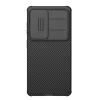 Nillkin CamShield Pro Samsung Galaxy S26 Ultra műanyag hátlap tok kameravédelemmel, fekete