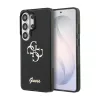 Guess IML 4G Script Metal Logo Samsung Galaxy S26 Ultra tok, fekete