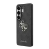 Guess PU 4G Metal Logo Samsung Galaxy S26 Ultra tok, szürke