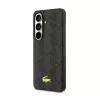 Lacoste PVC Blend Monogram Gold Logo Samsung Galaxy S26 mágneses tok, barna