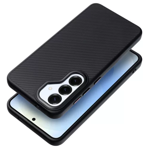 Carbon Elite Mag Samsung Galaxy S26 mágneses tok, MagSafe, fekete