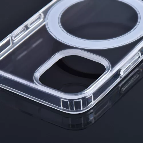 Clear Mag Samsung Galaxy S26 hátlap tok kamera védelemmel, MagSafe, átlátszó