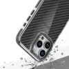 Samsung Galaxy S26 műanyag tok, MagSafe, carbon minta, merevített sarok, fekete