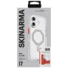 Skinarma Saido Apple iPhone 17 mágneses tok, Magsafe kompatibilis, átlátszó