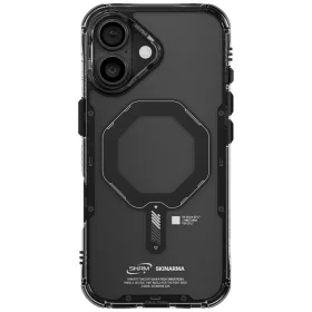   Skinarma Saido Apple iPhone 17 mágneses tok, Magsafe kompatibilis, fekete