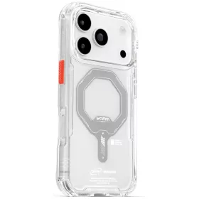   Skinarma Saido Apple iPhone 17 Pro mágneses tok, Magsafe kompatibilis, átlátszó