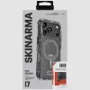 Skinarma Saido Apple iPhone 17 Pro mágneses tok, Magsafe kompatibilis, fekete