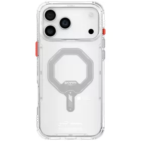   Skinarma Saido Apple iPhone 17 Pro Max mágneses tok, Magsafe kompatibilis, átlátszó